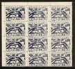 Carpatho-Ukraine 1945 Mi# 79 A ** MNH - Block Of 12 - Ukraine Sub-Carpathique