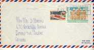 1972 New Caledonia  Airmail Cover With UPU And UNESCO Stamps - Brieven En Documenten