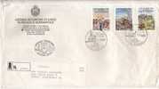 1989 - FDC San Marino - Centenario Rivoluzione Francese - Raccomandata - Covers & Documents