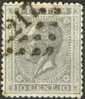 Belgique 17 Obl. LP 217 Liège - 1865-1866 Profil Gauche