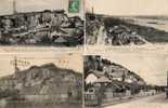 Rochecorbon     37        .Lot De 4 Cartes..falaise..lanterne .. Route De Vouvray - Rochecorbon