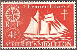 SAINT-PIERRE & MIQUELON..1942..Michel # 309...MLH. - Ungebraucht