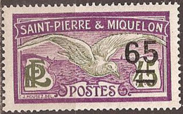 SAINT-PIERRE & MIQUELON..1924..Michel # 121...MLH. - Ungebraucht