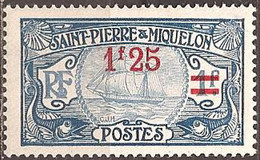 SAINT-PIERRE & MIQUELON..1924..Michel # 124...MLH. - Ongebruikt