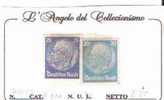 31535)20d+25d - Tedeschi - Linguellati - N°452-453 - Errors & Oddities