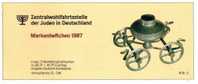 Allemagne - Fédérale - Carnet Privé Org. Juives 1987 - N° 1174 X5 Neufs** (MNH) - Archéologie - Bijou - Art - Autres & Non Classés