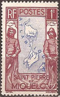 SAINT-PIERRE And MIQUELON..1932/33..Michel # 133...MH. - Unused Stamps