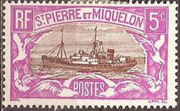 SAINT-PIERRE And MIQUELON..1932/33..Michel # 136...MH. - Unused Stamps