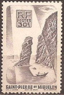 SAINT-PIERRE And MIQUELON..1947..Michel # 348...MH. - Unused Stamps
