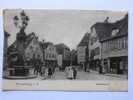 CPA - Allemagne - Weissenburg I. E. Krautmarkt 1907 - Elsass