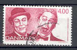 Denmark 1999 Mi. 1215  4.00 Kr Dänische Revy Actors Kjeld Petersen & Dirch Passer - Usati