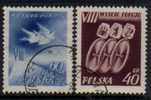 POLAND   Scott #  680-1  VF USED - Gebruikt