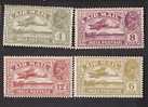 1929 India Airmail Mint Stamps 6value Set Complete - Luchtpost