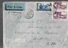 Gabon Lettre Avion Airmail Cover Brief Carta N'Djole 1 9 1938. - Brieven En Documenten