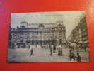 CPA   75 PARIS   GARE SAINT LAZARE  COUR D´AMSTERDAM   ANIMEE  NON VOYAGEE  CARTE EN SUPERBE ETAT - Transport Urbain En Surface