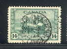 Canada Unitrade # O259 Used VF Ram Tank World War Ll. Montreal Place D'Armes 1944 CDS...(c14) - Perforiert/Gezähnt