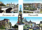 Carte Postale 57. Thionville  Cité HLM Des Basses-Terres  La Tour Aux Puces Rue Du Pont Trés Beau Plan - Thionville
