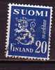 L5324 - FINLANDE FINLAND Yv N°367 - Gebraucht