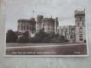 Round Tower And Edward III Tower, Windsor Castle RPPC 1950 To Bergambacht - Windsor Castle