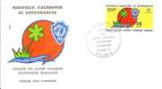 FDC 424  NOUVELLE CALEDONIE  N°413  CHAMBRES ECONOMIQUES - FDC