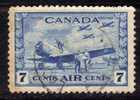 Canada 1942-1943 N°Y.T. : PA 7 Obl. - Luftpost