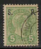 Q292.-. LUXEMBURGO .-. 1895 .-. SCOTT #: O78 .-. USED-. OFFICIAL STAMP. - 1895 Adolphe De Profil