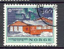 Norway 1990 Mi. 1047  4.00 Kr Europa CEPT Postalische Einrichtungen Postal Buildings Postamt Longyearbyen - Used Stamps