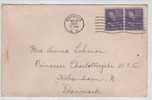 USA Cover Sent To Denmark Mayville 20-3-1946 - Briefe U. Dokumente