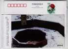 Sunjing Fresh Water Well,China 1999 Shangyu Historical Sites Landscape Advertising Pre-stamped Card - Agua