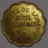 Longwy 54 Aciéries Hôtel économat 20 Centimes 1883 SUP - Noodgeld