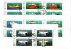 USSR  /  RUSSIA 1990  Submarines  5v.- Used    Block Of Four - Sottomarini