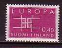 PGL - EUROPA CEPT 1963 FINLAND N°566 ** - 1963