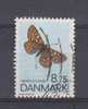 Danemark YT 1053 Obl : Papillon - Usado