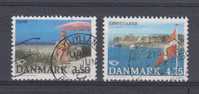 Danemark YT 1007/8 Obl : Tourisme Et Bronzage - Usati