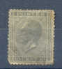 Belgie -  Belgique Ocb Nr :  17 (*) MH Sans Gomme   (zie  Scan)  T 14 1/2 - 14  Rouillé Rust Second Choice - 1865-1866 Profile Left