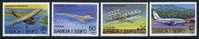 1978 SAMOA  Aviation Development  Cpl Set Of 4  Yvert Cat. N° 404/07  Absolutely Perfect MNH ** - Samoa (Staat)