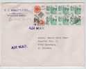 India Cover Sent To Germany - Luchtpost