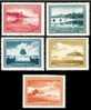 1956 CHINA S-15 Scenic Spots Of Beijing 5V MNH - Neufs