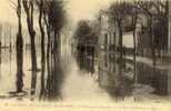 CPA (92) VILLENEUVE LA GARENNE Quai D Asnieres(crue 1910) - Villeneuve La Garenne
