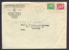 France Laboratoire Nativelle Paris Rue D'Alleray 1949 Cover To Sweden A La Suéde Marianne - Lettres & Documents