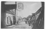 58 )) CHATILLON EN BAZOIS , La Grande Rue, Et Café De L´Union, ANIMEE, CARTE PHOTO - Chatillon En Bazois