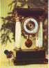 Piccolo Orologio A Pendolo Stile Impero, (Cartolina Polonia) - Watches: Old
