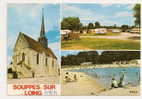 Souppes-sur-Loing (77) : 3 Vues Dont Camping En 1960 (animée). - Souppes Sur Loing