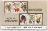 117 - VATICANO , FLORA SCADENZA 31/3/95 . NUOVA MAGNETIZZATA - Vaticaanstad