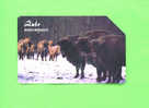 POLAND - Urmet Phonecard/European Bison - Polonia