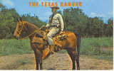 TEXAS Texas Ranger FULL REGALIA On His Horse Circa 1960 - Police - Gendarmerie