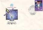 M408a FDC RUSSIE URSS Espace Rocket RARE Postmark Cancel!! - Rusland En USSR