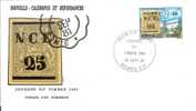 FDC 515  NOUVELLE CALEDONIE  PA 217  JOURNEE Du TIMBRE - FDC