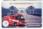 Télécarte JAPON Pompiers Feuerwehr Fire Brigade JAPAN  (176) Brandweer Brigada De Fuego Vigili Del Fuoco - Pompieri