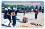 Télécarte JAPON Pompiers Feuerwehr Fire Brigade JAPAN  (177) Brandweer Brigada De Fuego Vigili Del Fuoco - Feuerwehr